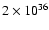 $2\times 10^{36}$