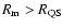 $R_{\rm m} > R_{\rm QS}$