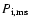 $P_{\rm {i,ms}}$