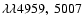 $\lambda\lambda4959,~5007$