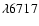 $\lambda6717$