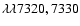 $\lambda\lambda7320,7330$