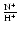 $\rm {N^+}\over{H^{+}}$