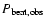 $P_{\rm beat,obs}$