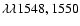 $\lambda \lambda 1548, 1550$