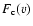 $F_{\rm c}(v)$