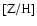 ${\rm [Z/H]}$