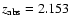 $z_{\rm abs}= 2.153$