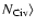 $N_{\rm C {\sc iv}}\rangle$