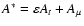 $A^*=\varepsilon A_t+ A_\mu $