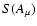 $S(A_\mu)$