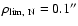 $\rho_{\rm lim,~N} = 0.1''$