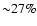 ${\sim}27\%$