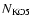 $N_{\rm KO5}$