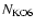 $N_{\rm KO6}$