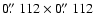 $0 \hbox{$.\!\!^{\prime\prime}$ }112\times 0\hbox{$.\!\!^{\prime\prime}$ }112$