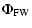 $\displaystyle \Phi_{\rm FW}$
