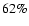 $62\%$