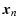 $\displaystyle \vec{x}_n$