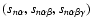 $(s_{n\alpha},s_{n\alpha\beta},
s_{n\alpha\beta\gamma})$
