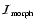 $\mathcal{I}_{\tiny {\textrm{morph}}}$
