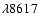 ${\lambda8617}$