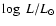 $\log~L/L_{\odot}$