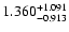 $1.360_{-0.913}^{\rm +1.091}$