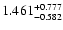 $1.461_{-0.582}^{\rm +0.777}$