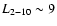 $L_{2-10}\sim9$