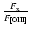 $\frac{F_{{\rm x}}}{F_{{\rm [OIII]}}}$