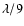 $\lambda/9$