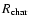 $R_{\rm char}$