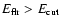 $E_{\rm flr} > E_{\rm cut}$
