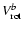 $V_{\rm rot}^{b}$