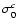 $\sigma_0^{c}$