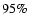 $95\%$