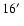 $16\hbox{$^\prime$ }$