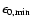 $\epsilon_{\rm0, min}$