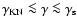 $\gamma_{\rm KN} \la \gamma \la
\gamma_{\rm s}$