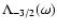 $\Lambda_{-3/2}(\omega)$