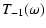 $\displaystyle T_{-1}(\omega)$