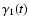 $\gamma_1(t)$