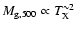 $M_{\rm g,500}\propto T_{\rm X}^{\sim 2}$