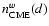 $n_{{\rm CME}}^w(d)$