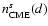 $n_{{\rm CME}}^s(d)$