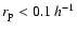 $r_{\rm p}<0.1\:h^{-1}$