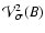 ${\cal V}^2_{\sigma} (B)$