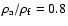 $\rho_{\rm a}/\rho_{\rm f}=0.8$