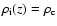 $\rho_{\rm i}(z)=\rho_{\rm c}$